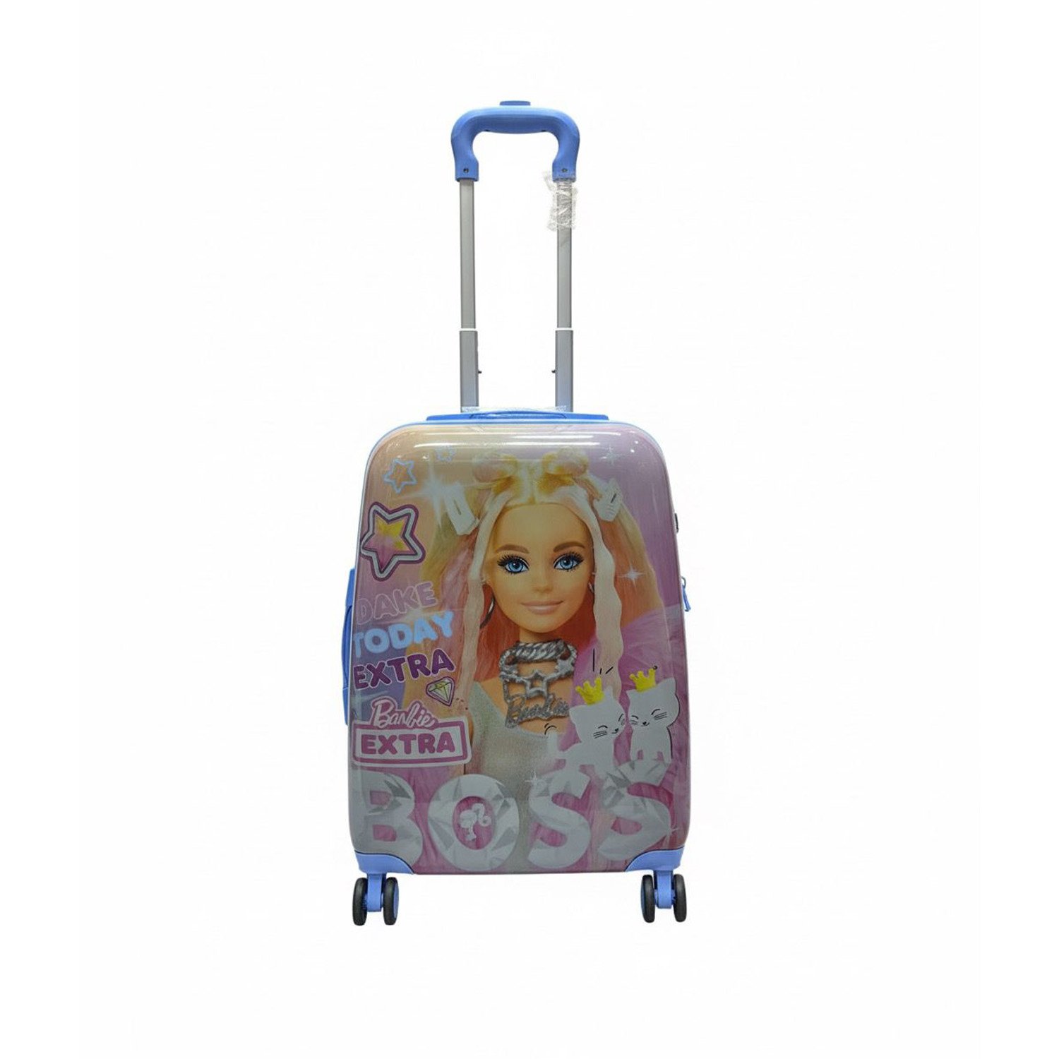 Barbie “Boss Babe” 18-Inch Kids Trolley Bag – Pink Edition