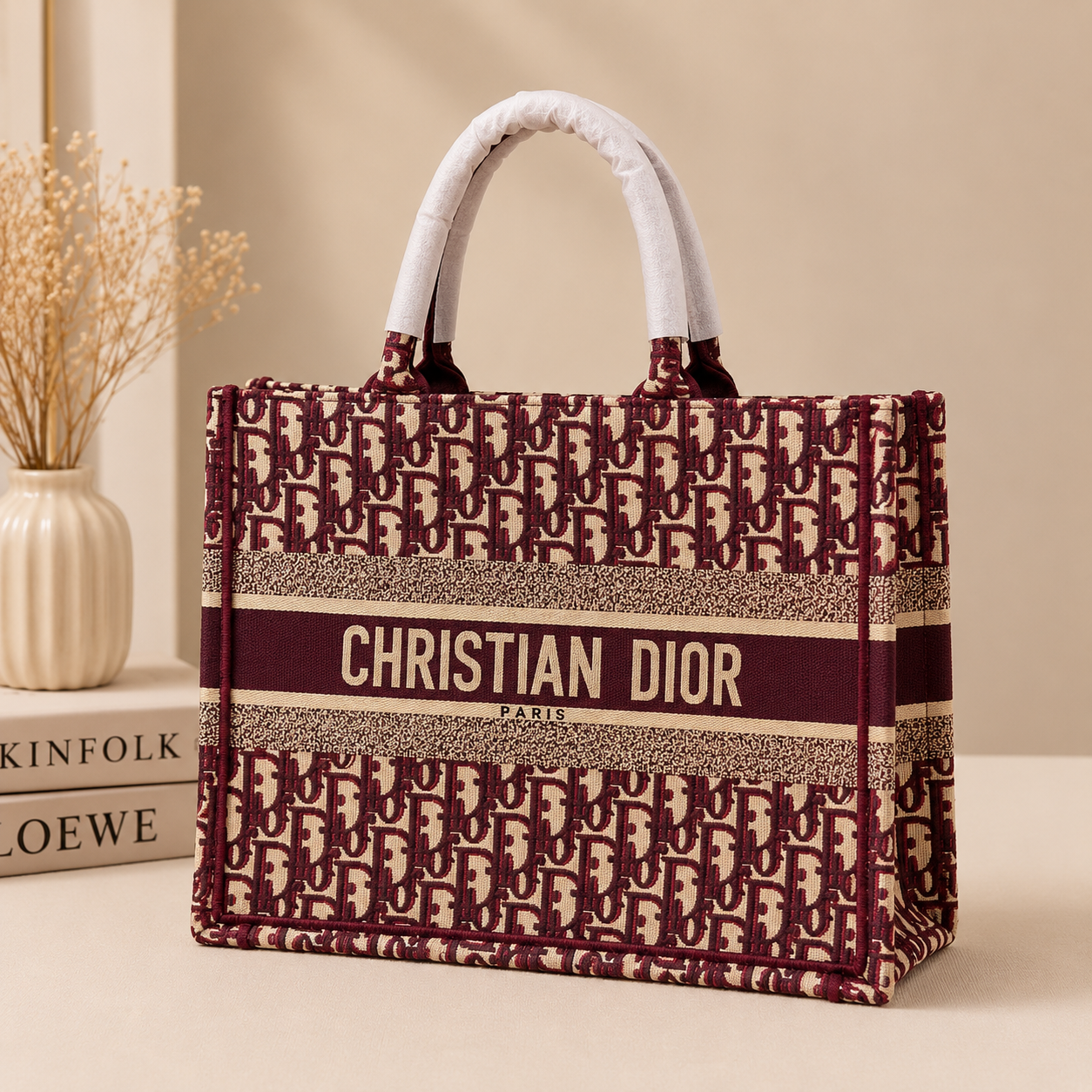Dior Branded Tote Bag – Premium With Box - Image 2