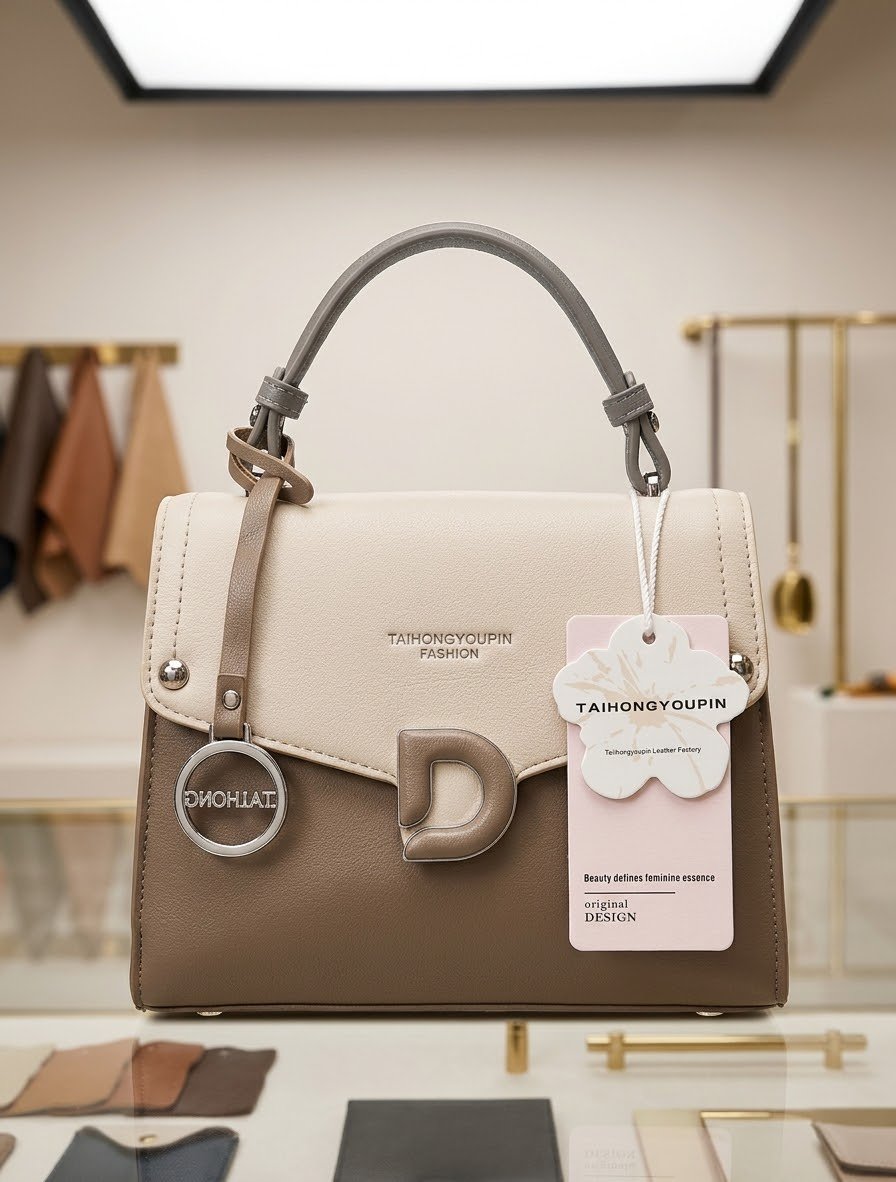 Pouchlets Imported Women’s Handcarry Bags with Long Strap - Image 3