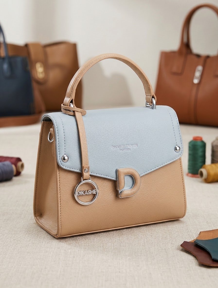 Pouchlets Imported Women’s Handcarry Bags with Long Strap - Image 2