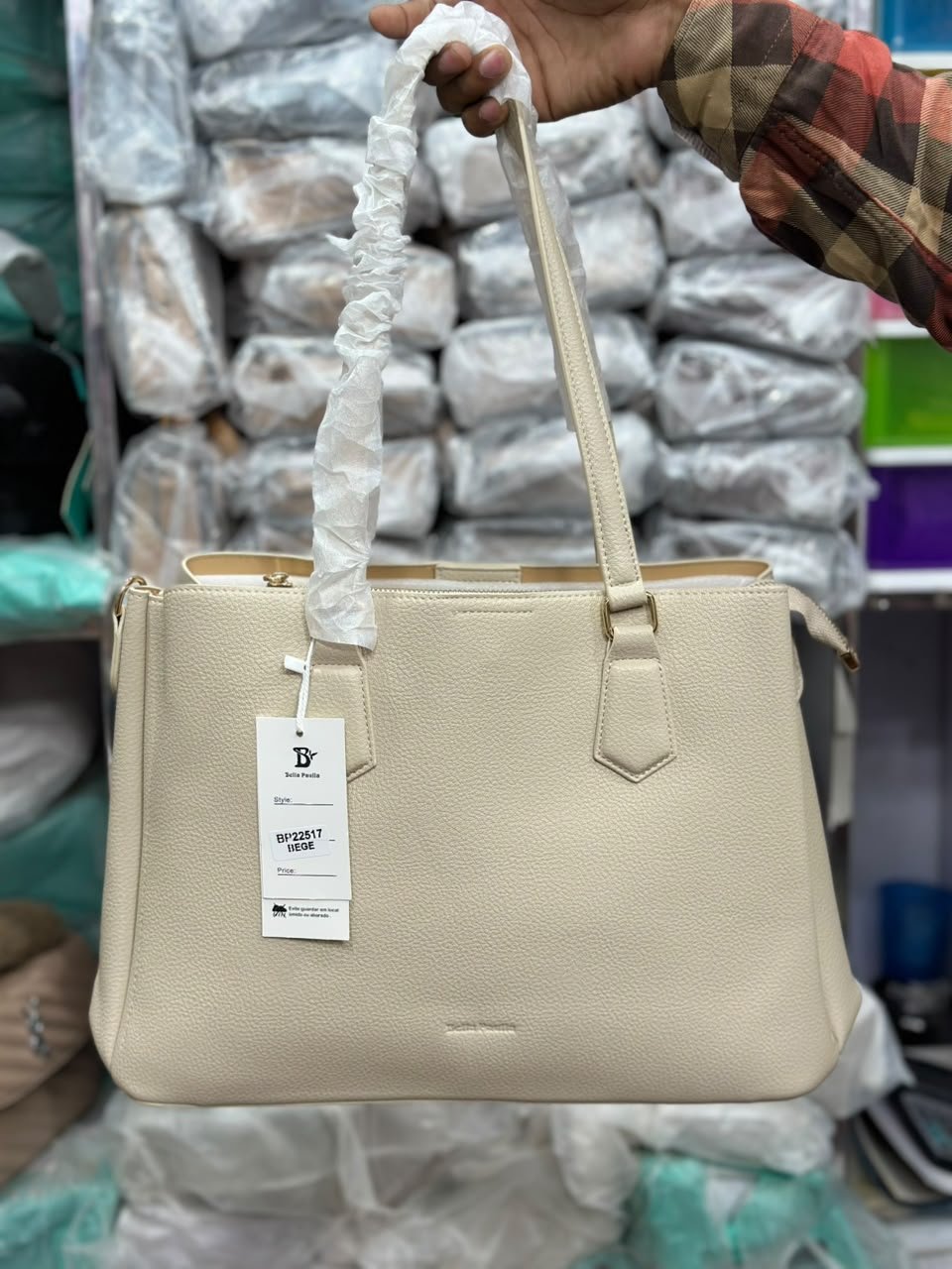 Women's Tote Bag with Long Straps | Pouchlets - Image 5