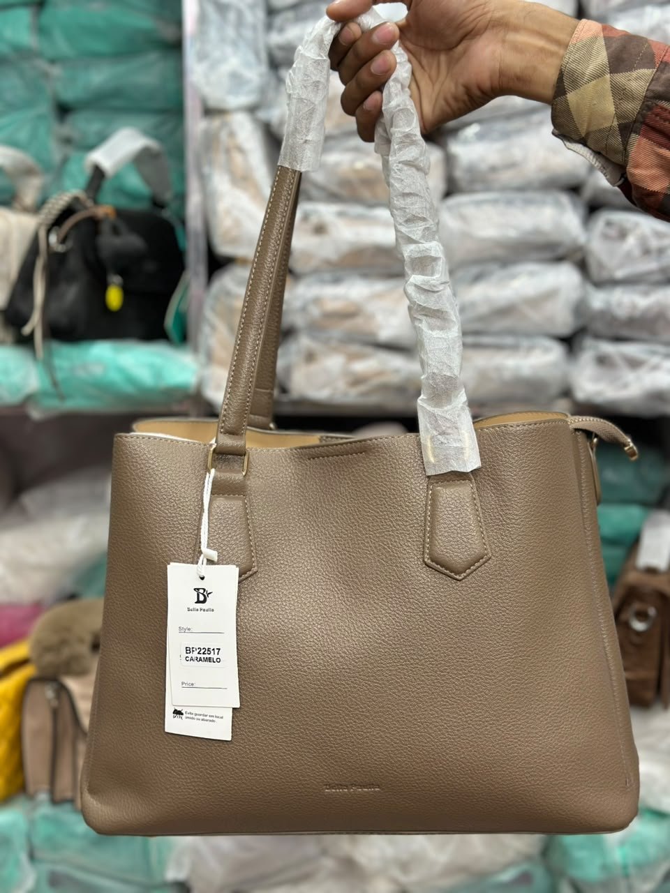 Women's Tote Bag with Long Straps | Pouchlets - Image 4