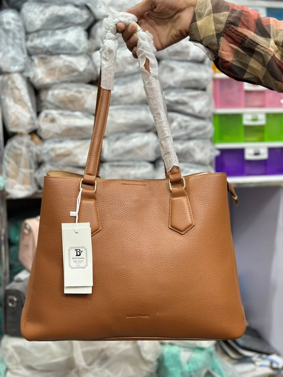 Women's Tote Bag with Long Straps | Pouchlets - Image 2