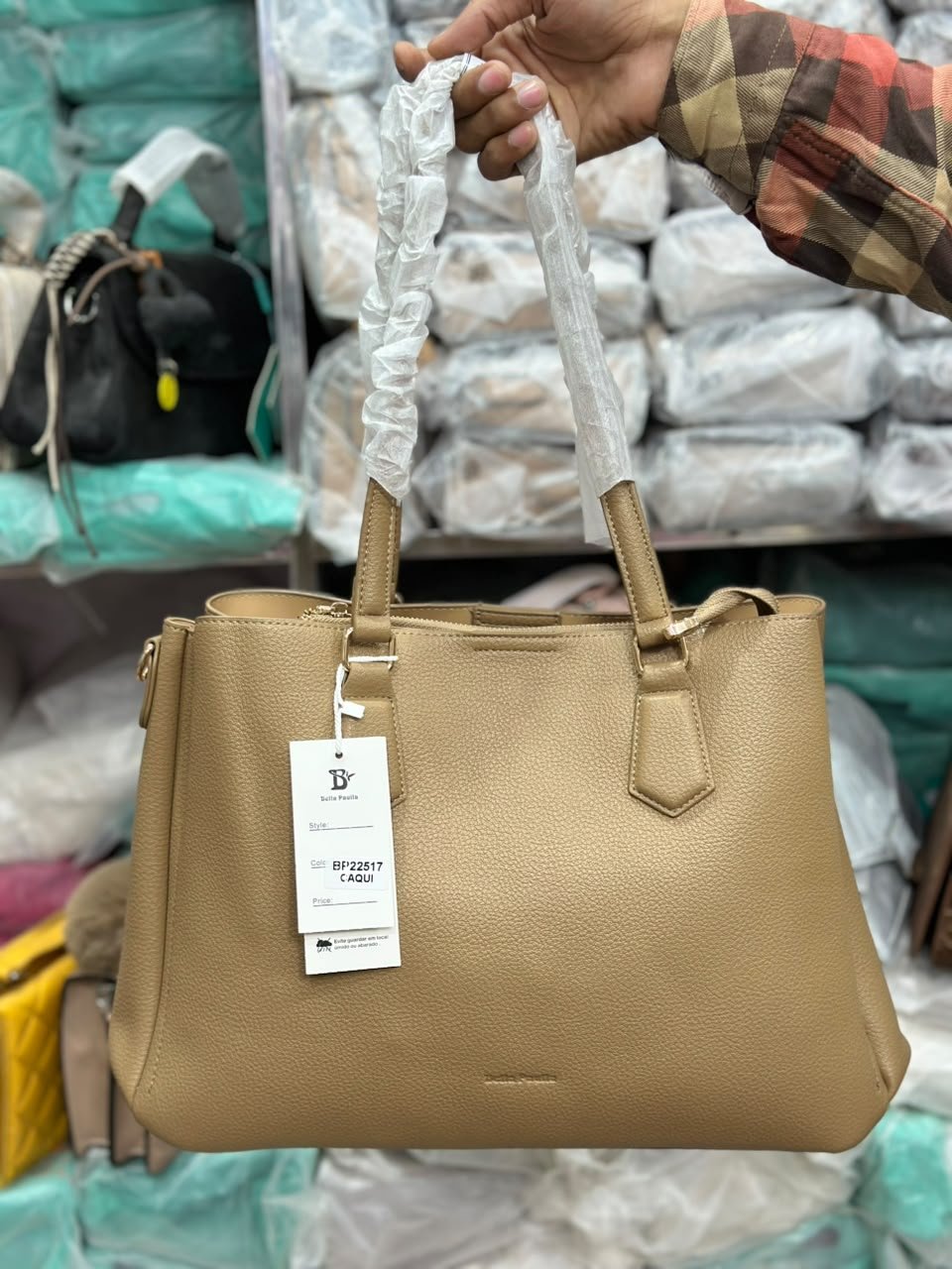 Women's Tote Bag with Long Straps | Pouchlets - Image 3
